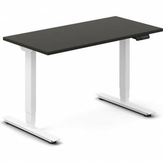 H&aelig;ve-s&aelig;nkebord DNA, Antracit 1200x600 mm 2-ben/Hvid