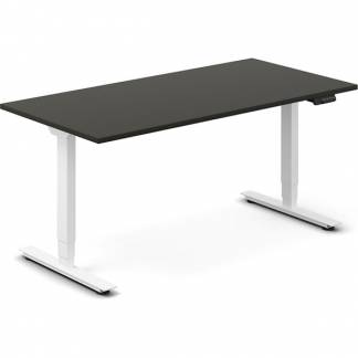 H&aelig;ve-s&aelig;nkebord DNA, Antracit 1600x800 mm 2-ben/Hvid