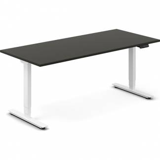 H&aelig;ve-s&aelig;nkebord DNA, Antracit 1800x800 mm 2-ben/Hvid