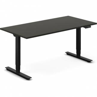 H&aelig;ve-s&aelig;nkebord DNA, Antracit 1600x800 mm 2-ben/Sort