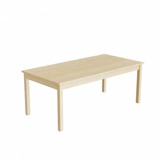 Bord Lovis 601, 1400x700 mm H&oslash;jde 550 mm med lydd&aelig;mpende birk laminat, birk understel