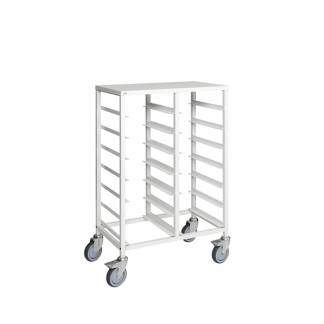 Bakkevogn til 14 bakker Hvid
