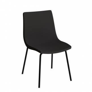 Stol Colt 10011 Sort tekstil, sort stel