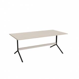 Bord Atlas 1134, 1800x900mm, h&oslash;jde 720, eg h&oslash;jtrykslaminat, sortolivent stel