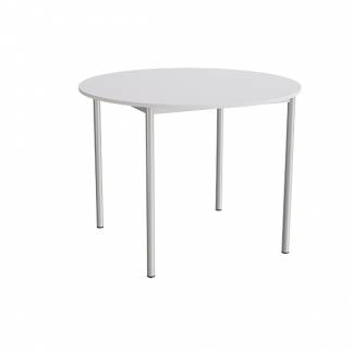 Bord Combi 206, &Oslash;1200 mm, h&oslash;jde 900 mm, gr&aring; laminat p&aring; alugr&aring;t stel