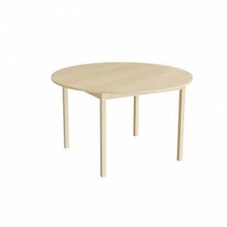 Bord Lovis 604, &Oslash;1200 mm, h&oslash;jde 720 mm, lydd&aelig;mpende birk laminat p&aring; birk understel