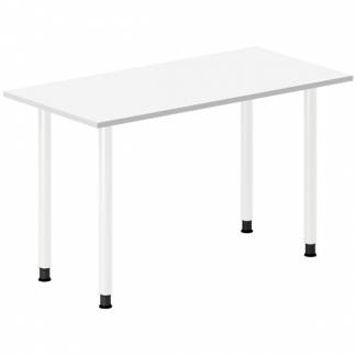 Skrivebord DNA, Hvid 1200x600mm I-ben/Hvid