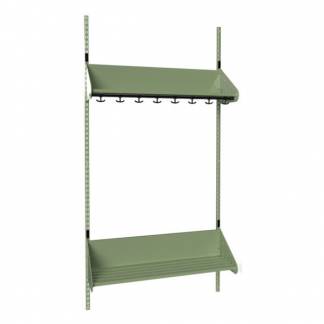 BST Kombination F, Startsektion 4 pladser B 1000 mm, gr&oslash;n