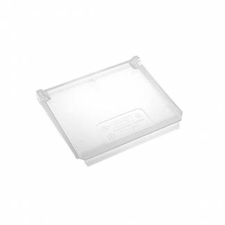 Tv&aelig;rg&aring;ende skilleplade 115 mm Klar