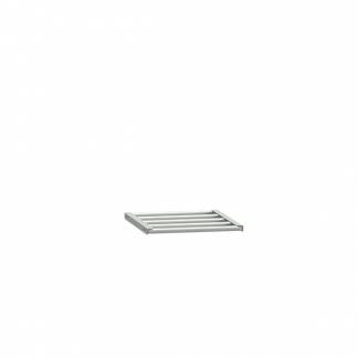 Skohylde til garderobe B300xD400 mm lysegr&aring;