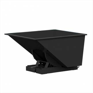 Tipcontainer Std 900l 2000kg Sort