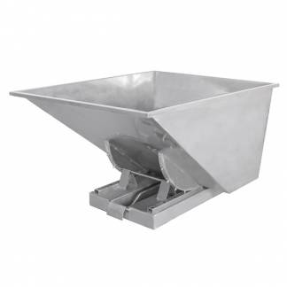 Tipcontainer SS304 900l 600kg Rustfri