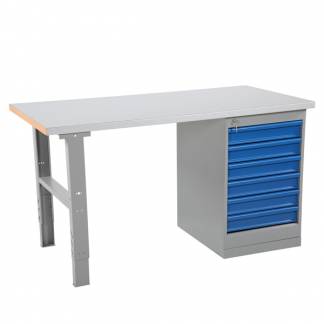 Arbejdsbord IWE4 1600x800mm St&aring;l
