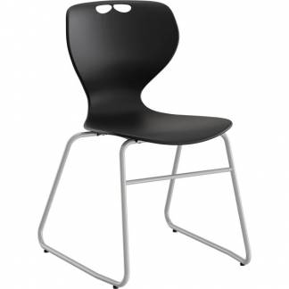 Stol Tarris, alugr&aring;t s&aelig;de med alugr&aring;t lukket stel