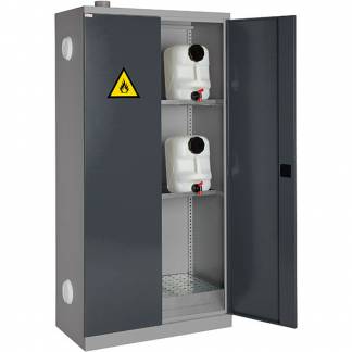 Kemiskab / Olieskab SMV 1990x1000x510mm, RAL7004/7024