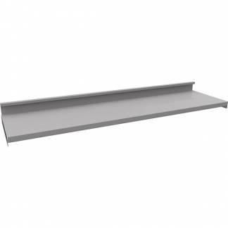 Underhylde i st&aring;l til fileb&aelig;nk 1500x620/800mm