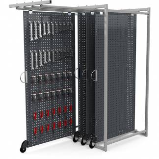 MaxiStore med 4 oph&aelig;ngstavler