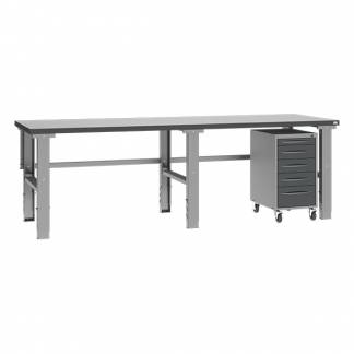 Fileb&aelig;nk komb. 3 2500x800 mm