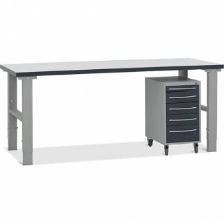 Fileb&aelig;nk komb. 3, 2000x800 mm