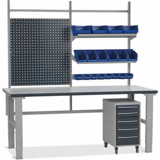 Fileb&aelig;nk komb. 2 1500x800 mm