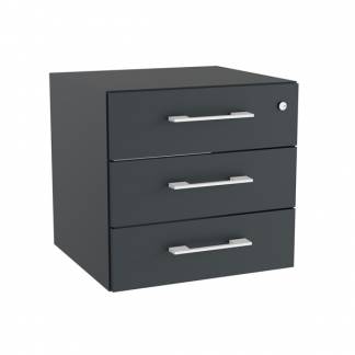 Skuffeindsats DNA, Antracit med hvide h&aring;ndtag