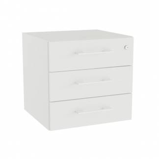 Skuffeindsats DNA, Hvid med hvide h&aring;ndtag