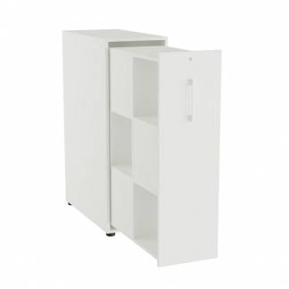 Towerskab DNA A9M, Hvid med hvidt h&aring;ndtag