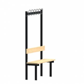 B&aelig;nkstativ H&oslash;j 1-sidet 1100mm Ask laminat