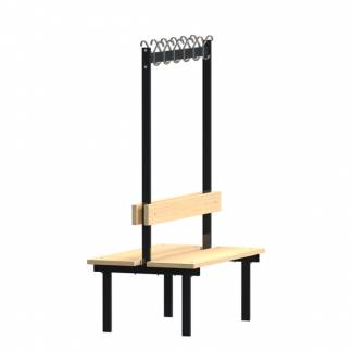 B&aelig;nkstativ H&oslash;j 2-sidet 1100mm Ask laminat