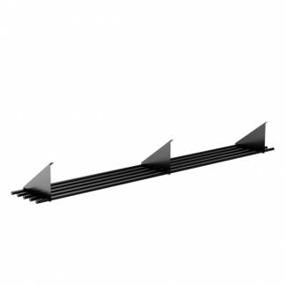 Skohylde til væghængt bænk, bredde 2000 mm