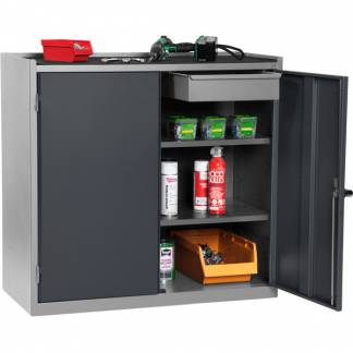 V&aelig;rkt&oslash;jsskab ErgoDouble, RAL7004/7024