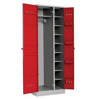 Soldaterskab lige tag 1x680 mm r&oslash;d d&oslash;r