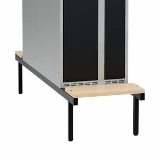 Siddeb&aelig;nk birk, dobbel 500x1100mm