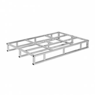 St&aring;lpalle 1200x800mm &aring;ben