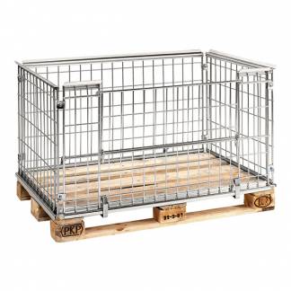 Palleramme 1200x800x640mm &aring;bning p&aring; langside