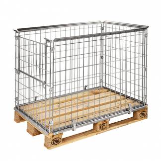 Palleramme 1200x800x870mm &aring;bning p&aring; kortside