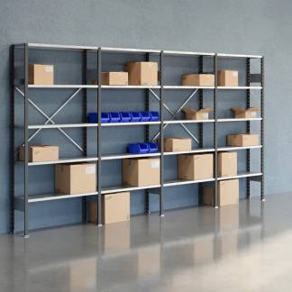 Lagerreol &Aring;ben V06 2100x4000x300 Galv