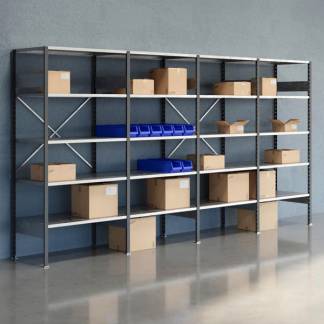 Lagerreol &Aring;ben V06 2100x4000x600 Galv