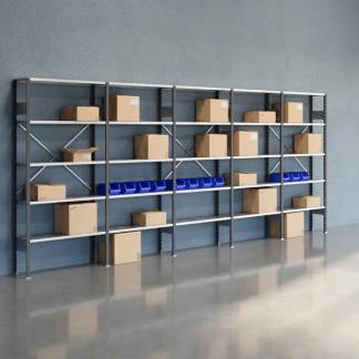 Lagerreol &Aring;ben V06 2100x5000x300 Galv