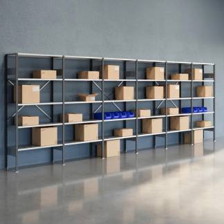 Lagerreol &Aring;ben V06 2100x6000x400 Galv