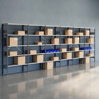 Lagerreol &Aring;ben V06 2100x6000x400 Galv