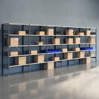 Lagerreol &Aring;ben V06 2100x6000x500 Galv