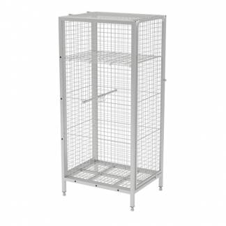 L&aring;sbart skab i tr&aring;dnet 800x1000x2150mm