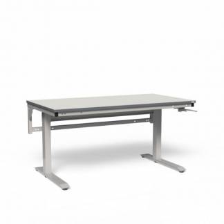 ErgoNomi arbejdsbord 1500x620mm m/HPL bordplade
