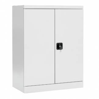 Kontorskab/Opbevaringskab i st&aring;l - SMK 1040x1000x435 mm