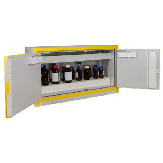 Kemikalieskab F30 brandklasse, 635x1115x550