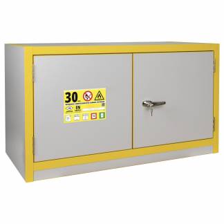 Kemikalieskab F30 brandklasse, 635x1115x550