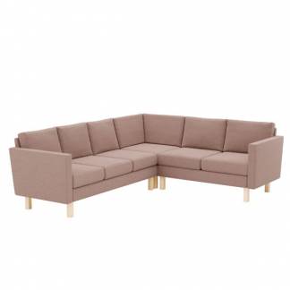 Stockholm hj&oslash;rnesofa lige hj&oslash;rne, lige arml&aelig;n og ben i birketr&aelig;