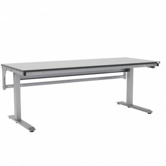 ErgoMini arbejdsbord 2000x800mm m/HPL bordplade