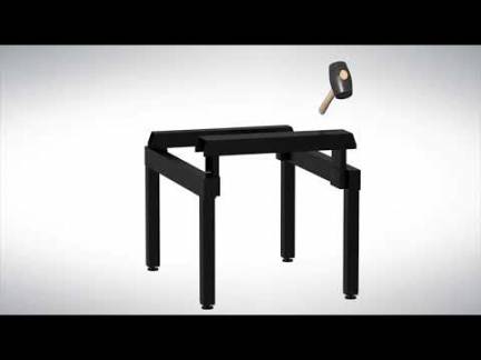 H&oslash;j benramme til garderobeskab 300x550 mm